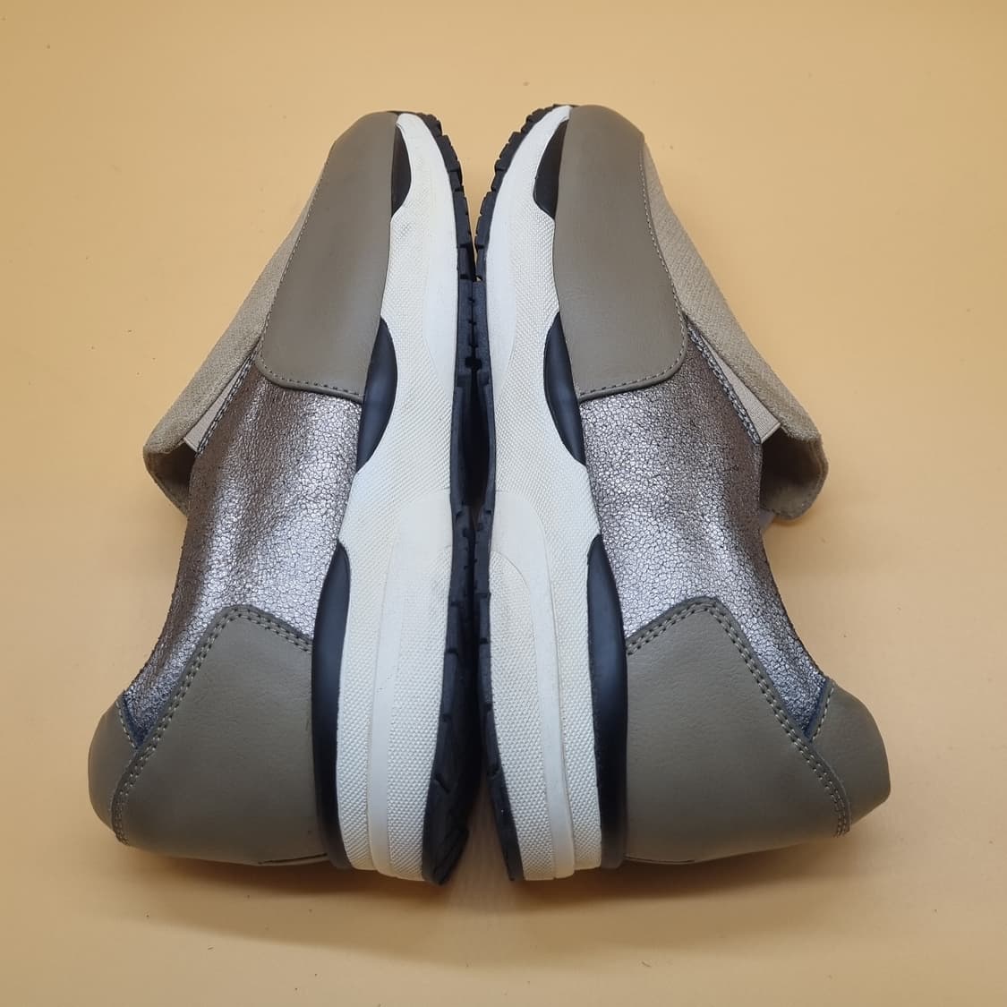 버팔로 소가죽 여성슬립온235 굽4 상품이미지5