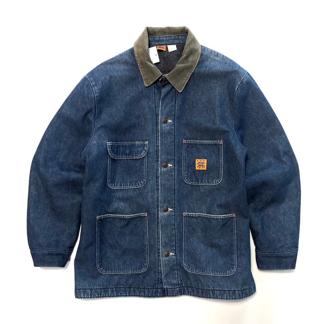 80s 랭글러 BIG BEN Made in U.S.A 데님 초어 자켓 상품이미지1