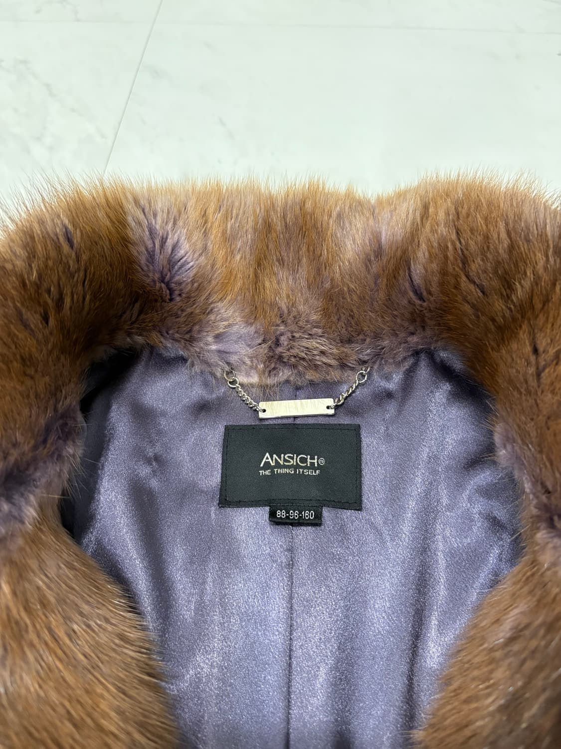 ansich 모피자켓 상품이미지4