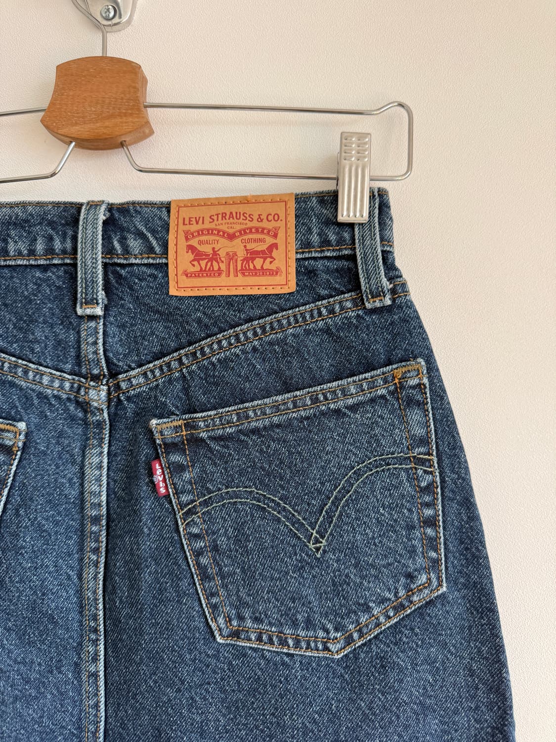 리바이스(Levi's) 데님 스커트 상품이미지4