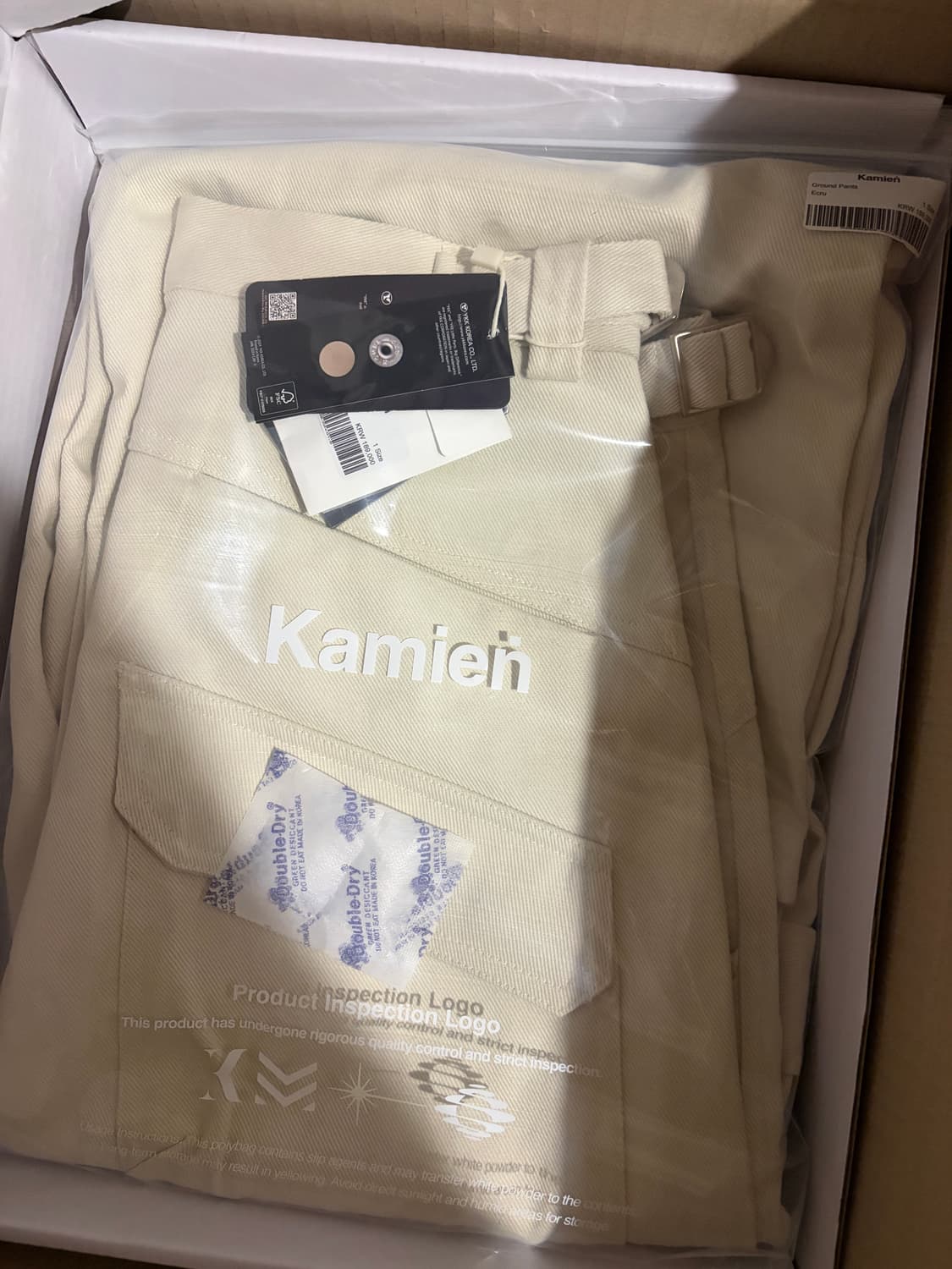 (1) 카미엔 그라운드 팬츠 에크루 상품이미지2