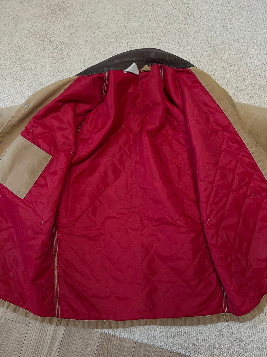 80s 빈티지 칼하트 초어 자켓 usa 상품이미지4