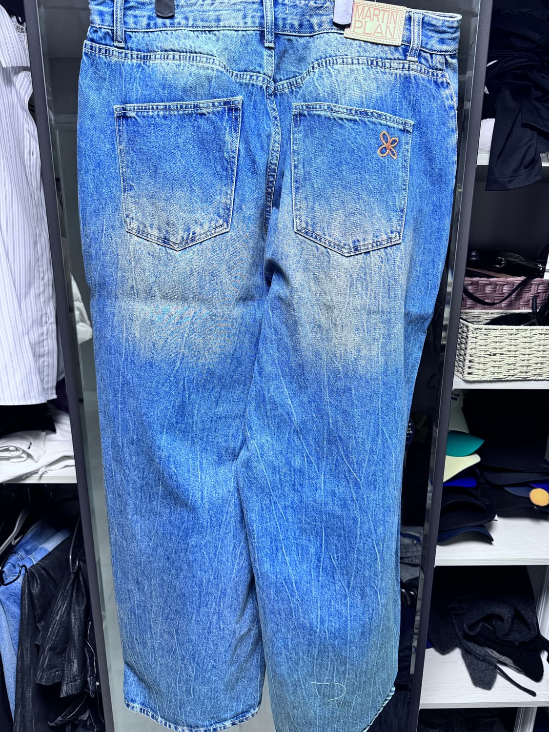 (중고/50) 마틴플랜 web wide denim m/blue 50사이즈 상품이미지6