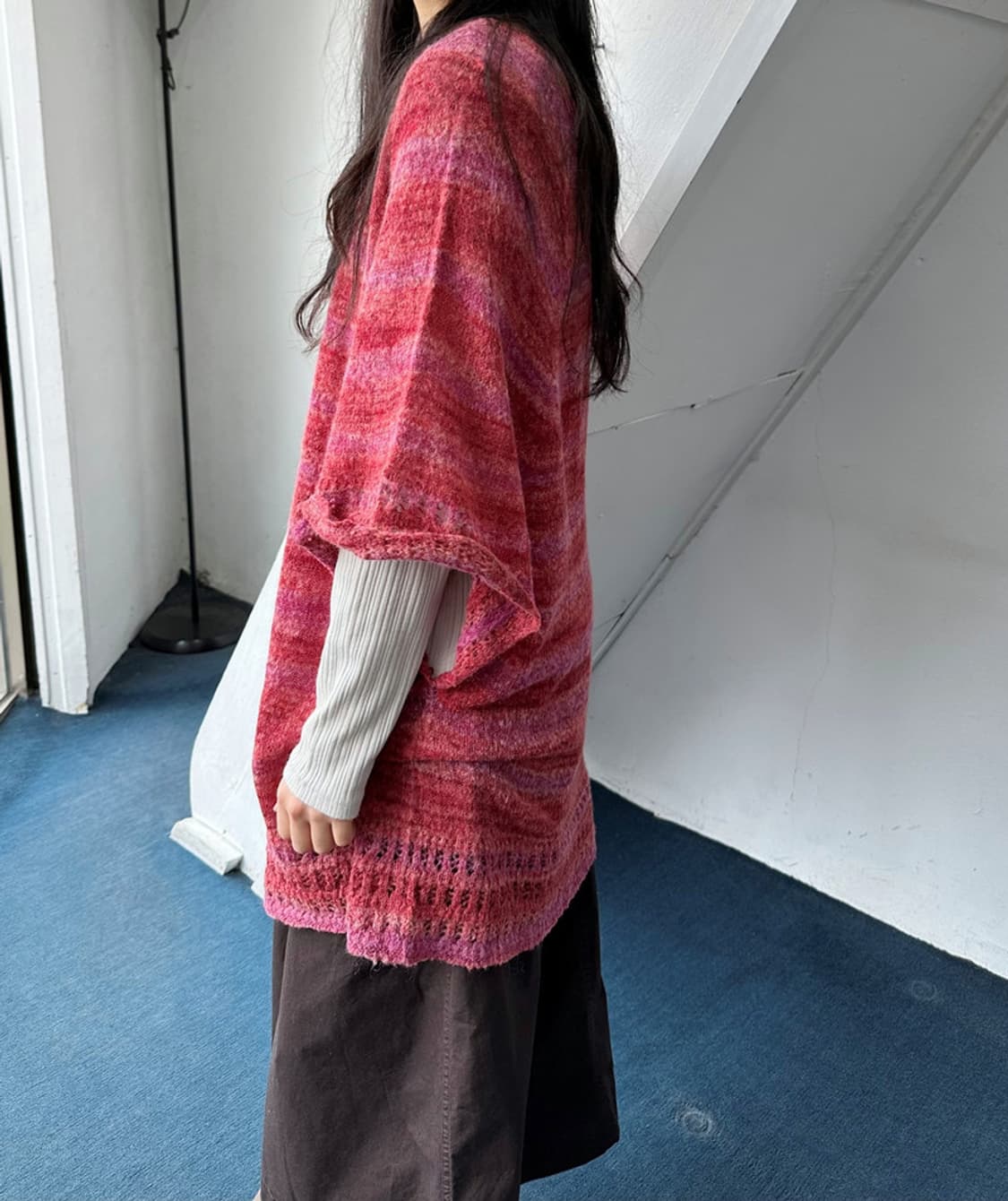 Brushed high gauge wide knit TOP 상품이미지8