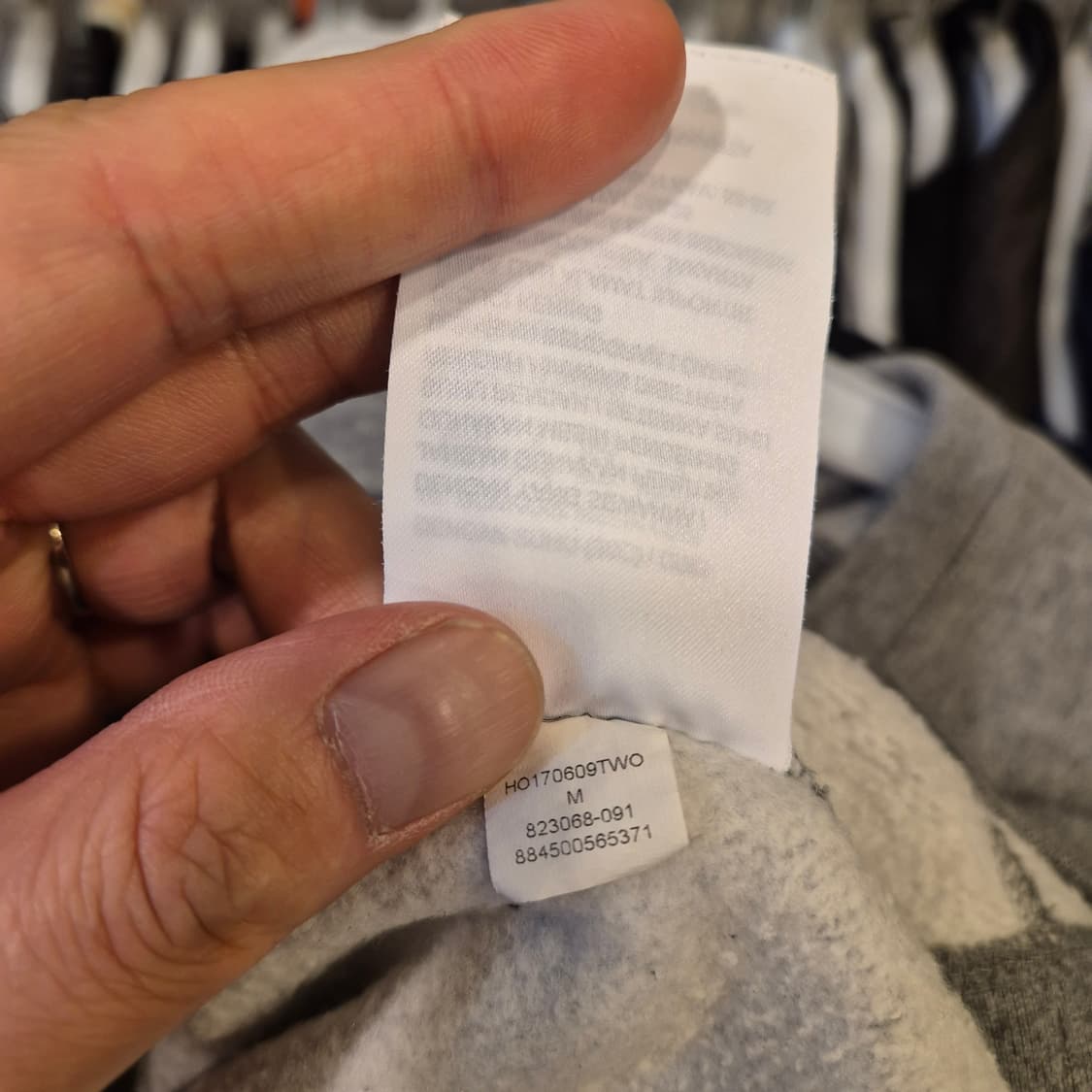 M 나이키 조던 그레이 맨투맨  상품이미지5