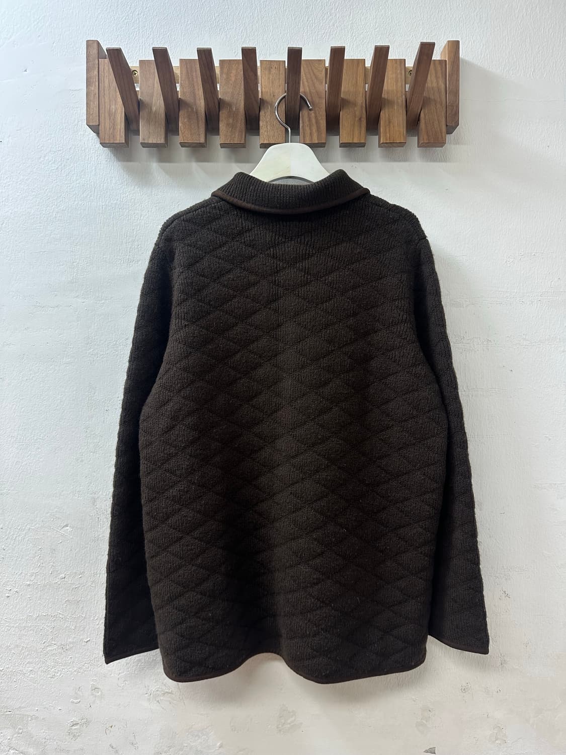 LAUREN RALPH LAUREN 랄프로렌 램스울 퀼팅 니트 자켓  상품이미지3