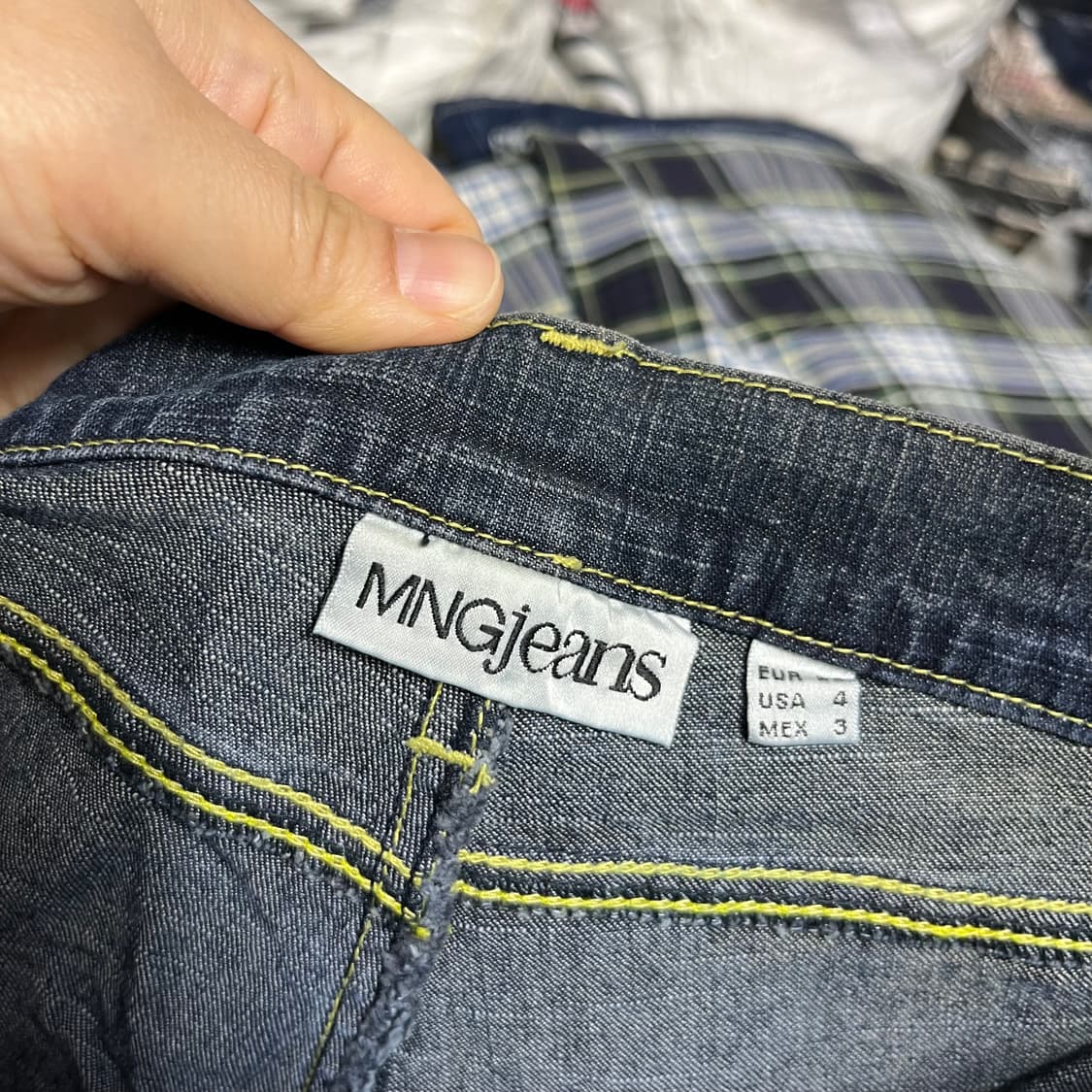 MNG Jeans 부츠컷 데님 청바지 uk8 상품이미지2