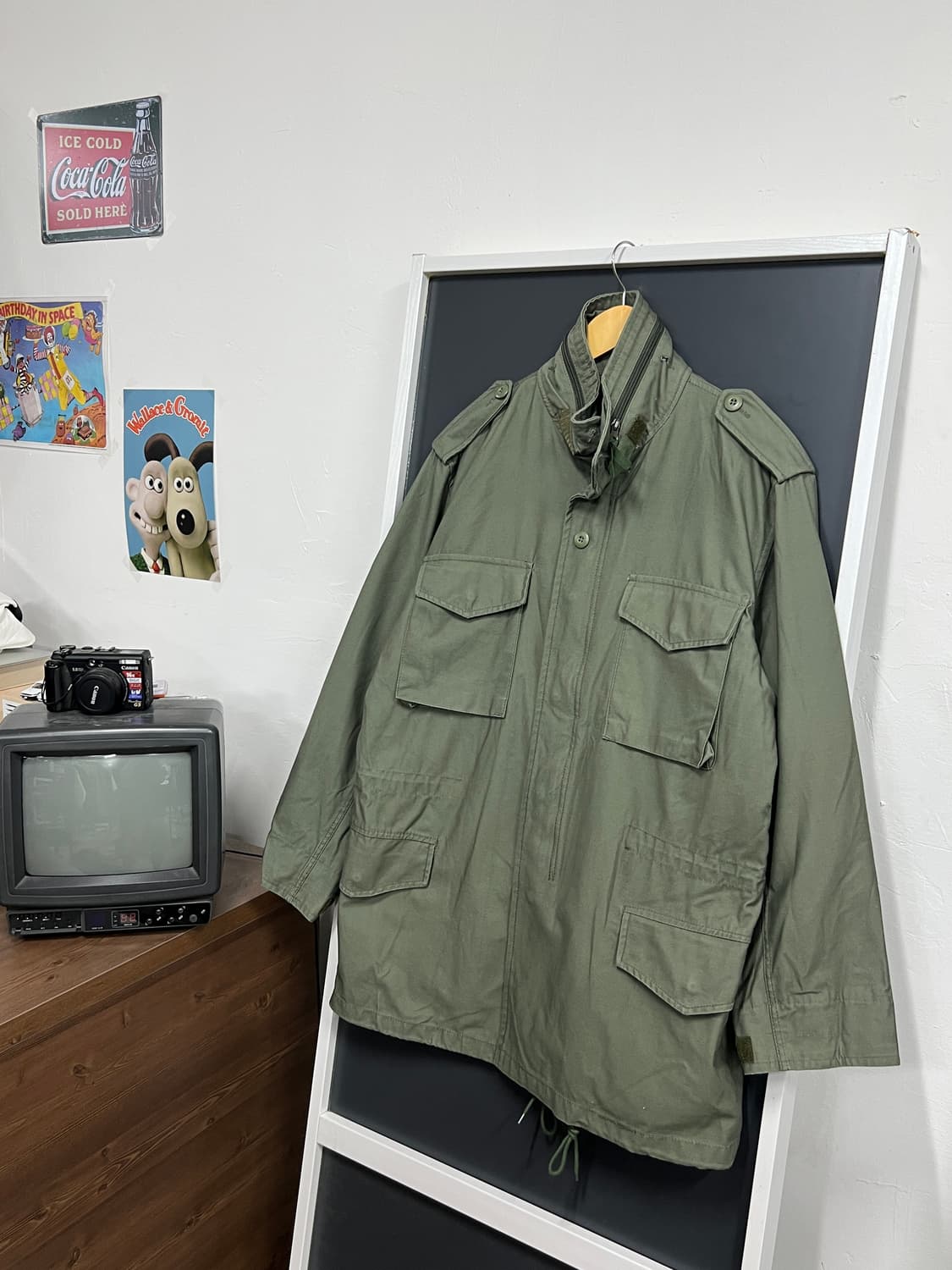 밀리터리 US army M-65 카키 필드 자켓 상품이미지1