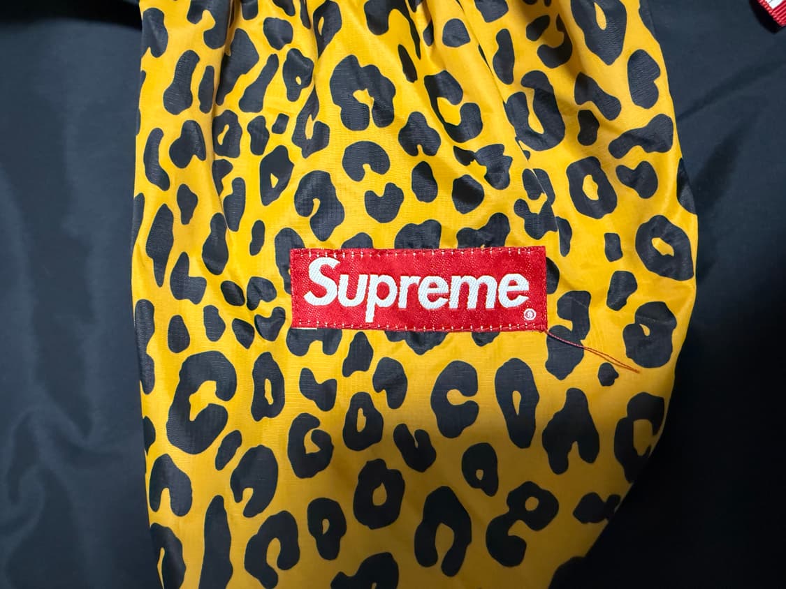 슈프림 노스페이스 11FW 700 레오파드 눕시 M 상품이미지5