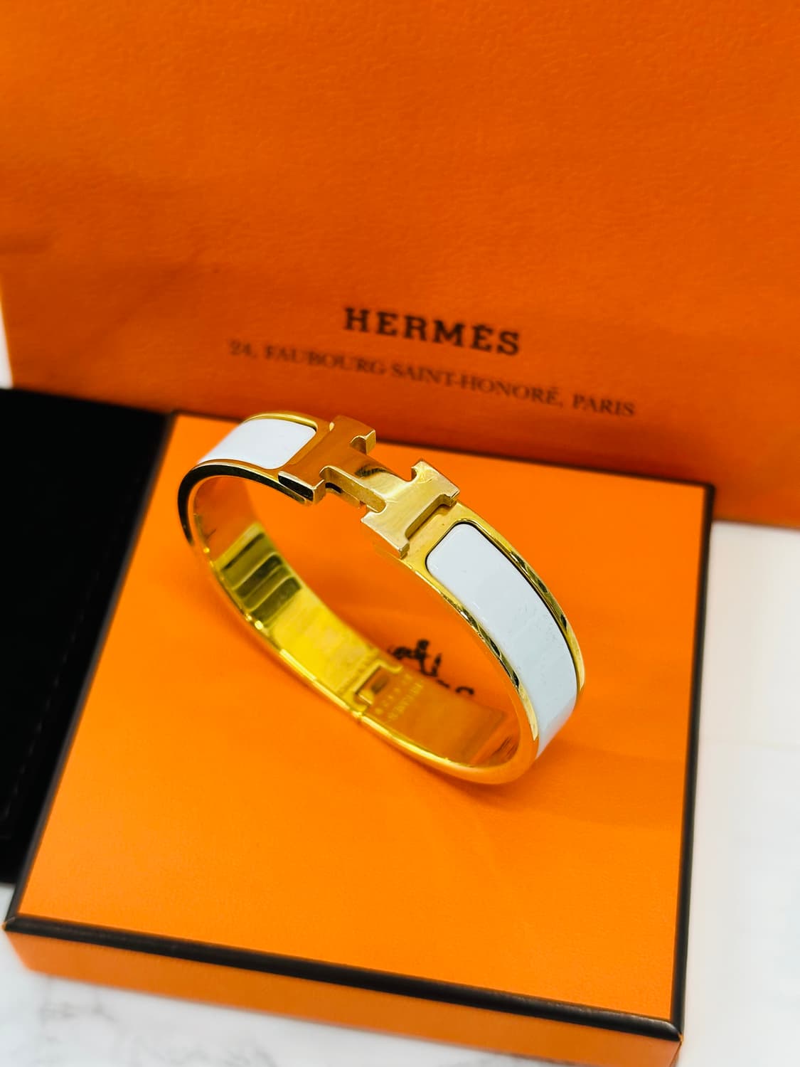 [풀구성] 에르메스 클릭아슈 로즈골드 블랑 PM  상품이미지2