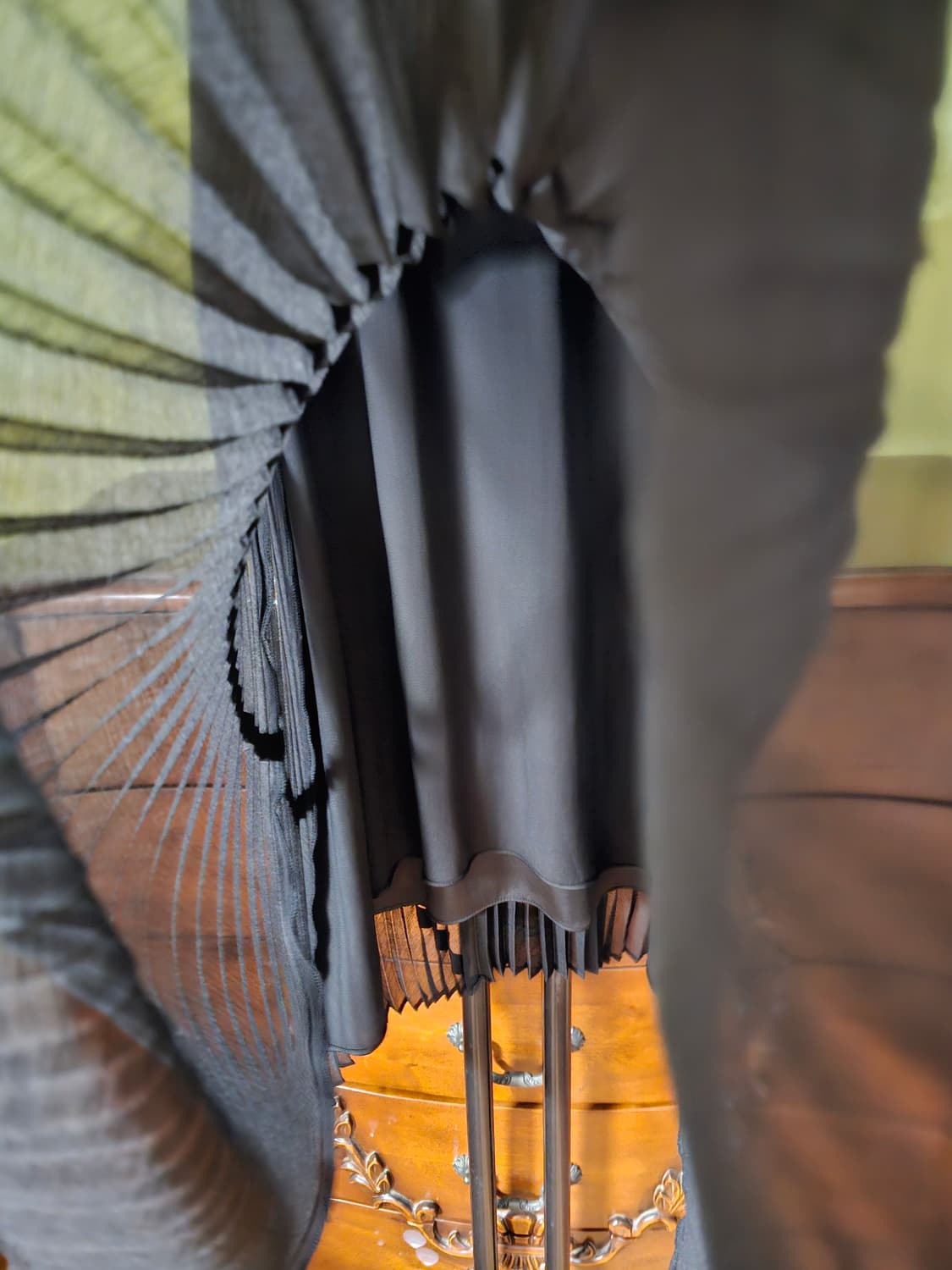 SJSJ 주름 롱스커트 상품이미지4