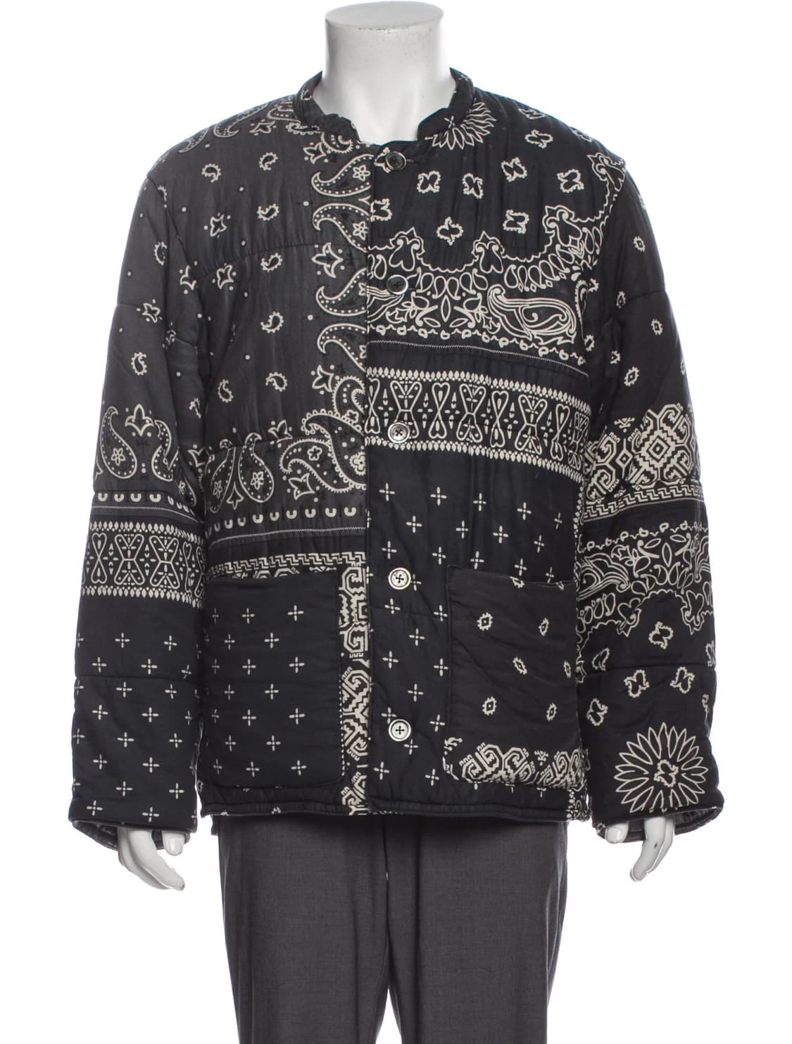 캐피탈 페이즐리 패딩 4사이즈 상품이미지1