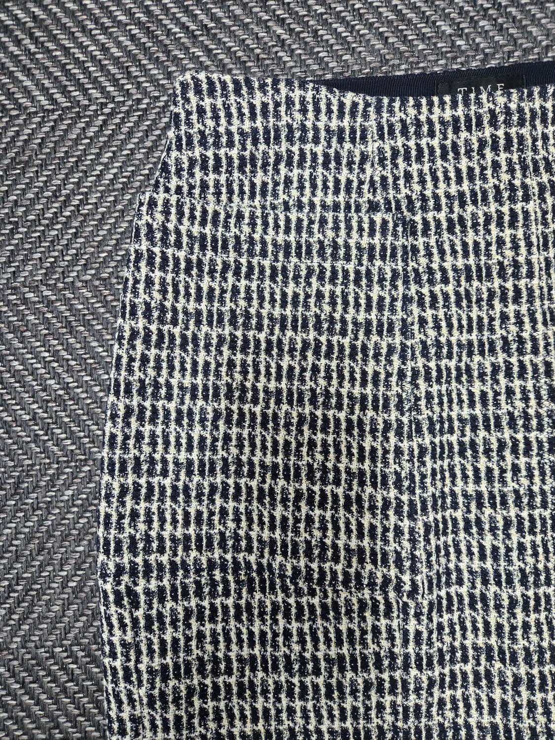 한섬 타임 TIME 트위드 스커트 트임 치마 상품이미지3