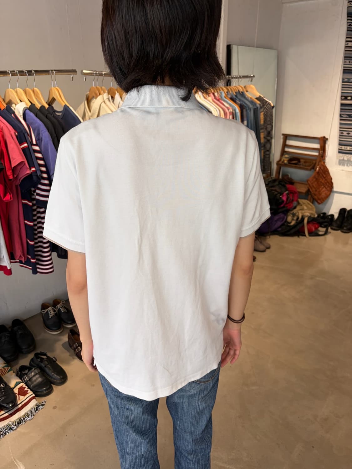 Massimo Dutti 카라 반팔 티셔츠 M 상품이미지5