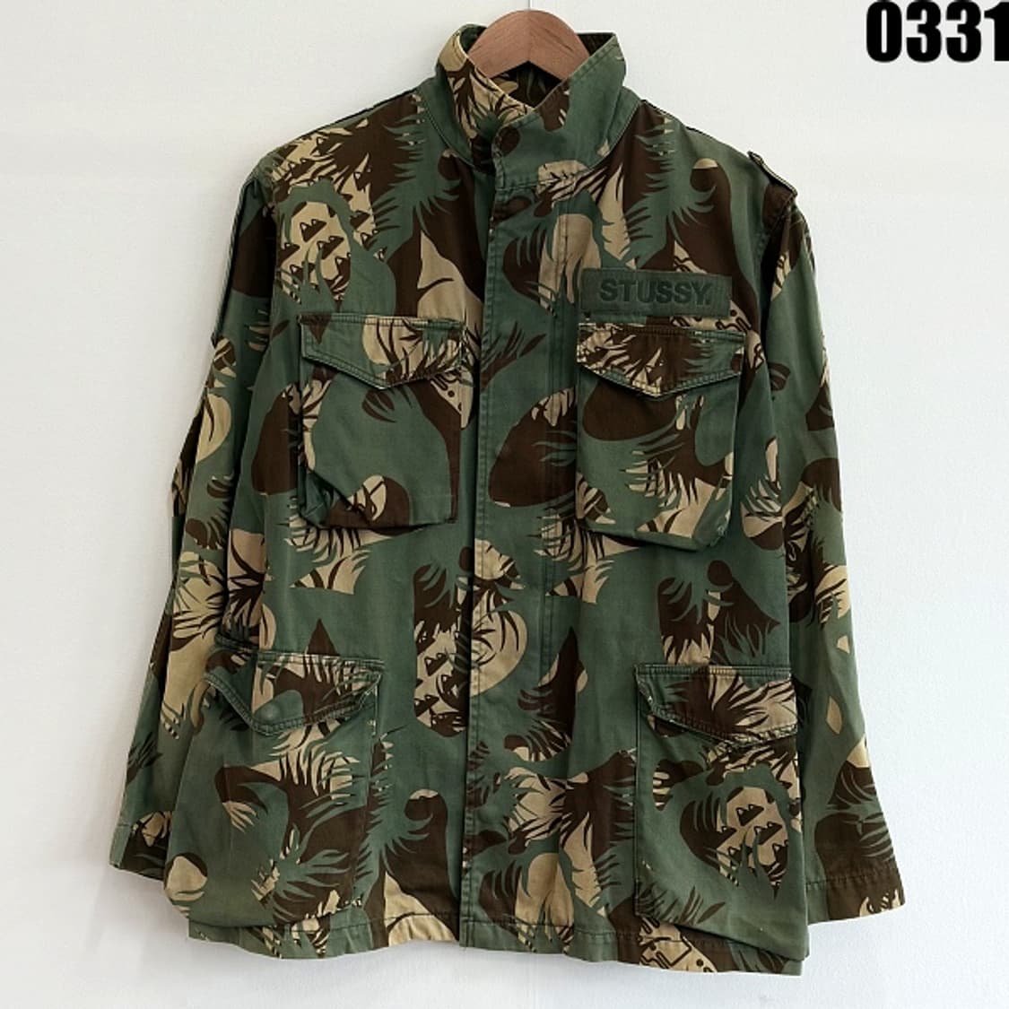 스투시 카모플라주 필드 자켓 M 0331 상품이미지1