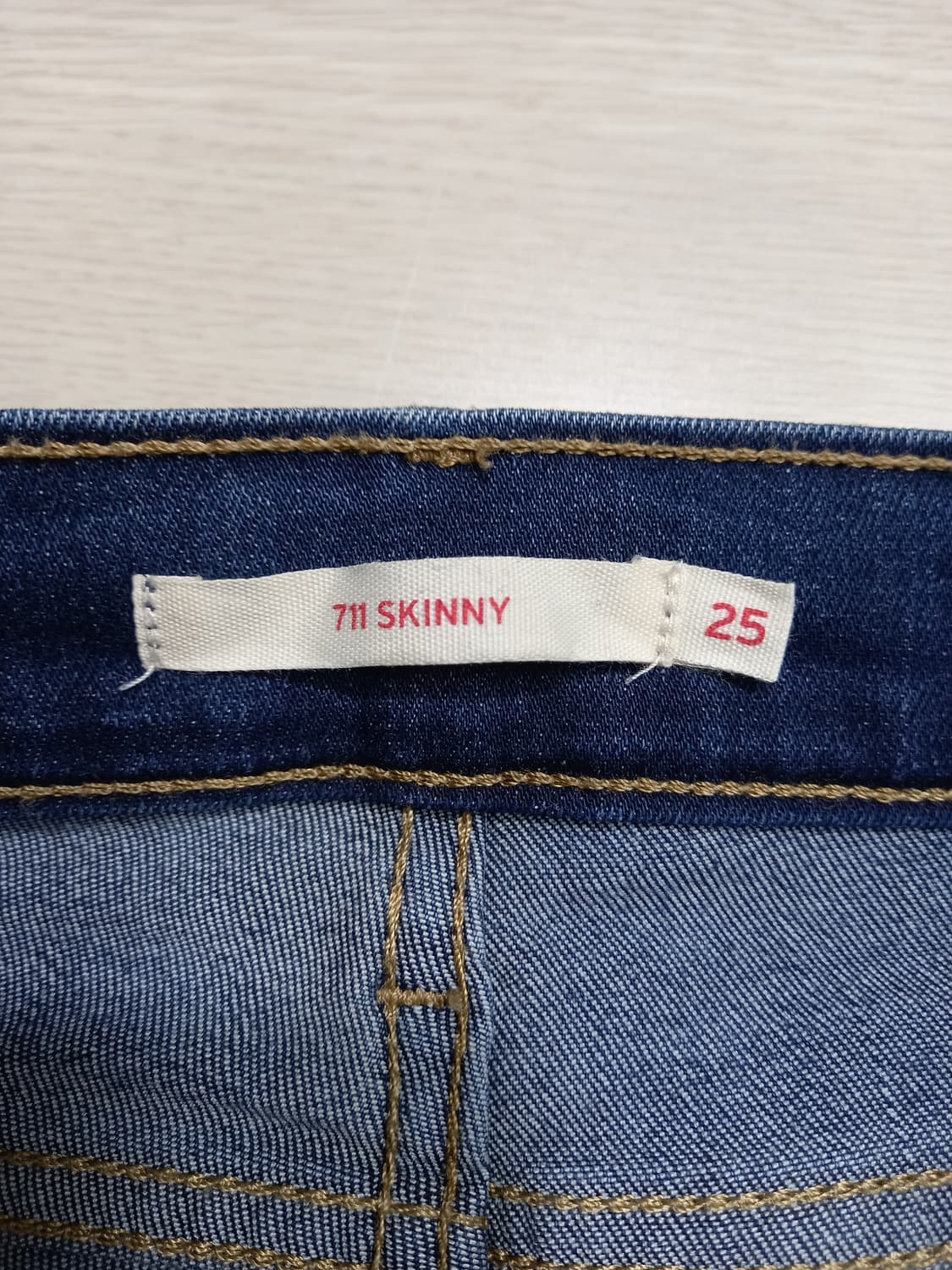 25 리바이스711 워싱 스판스키니 25-286 상품이미지7