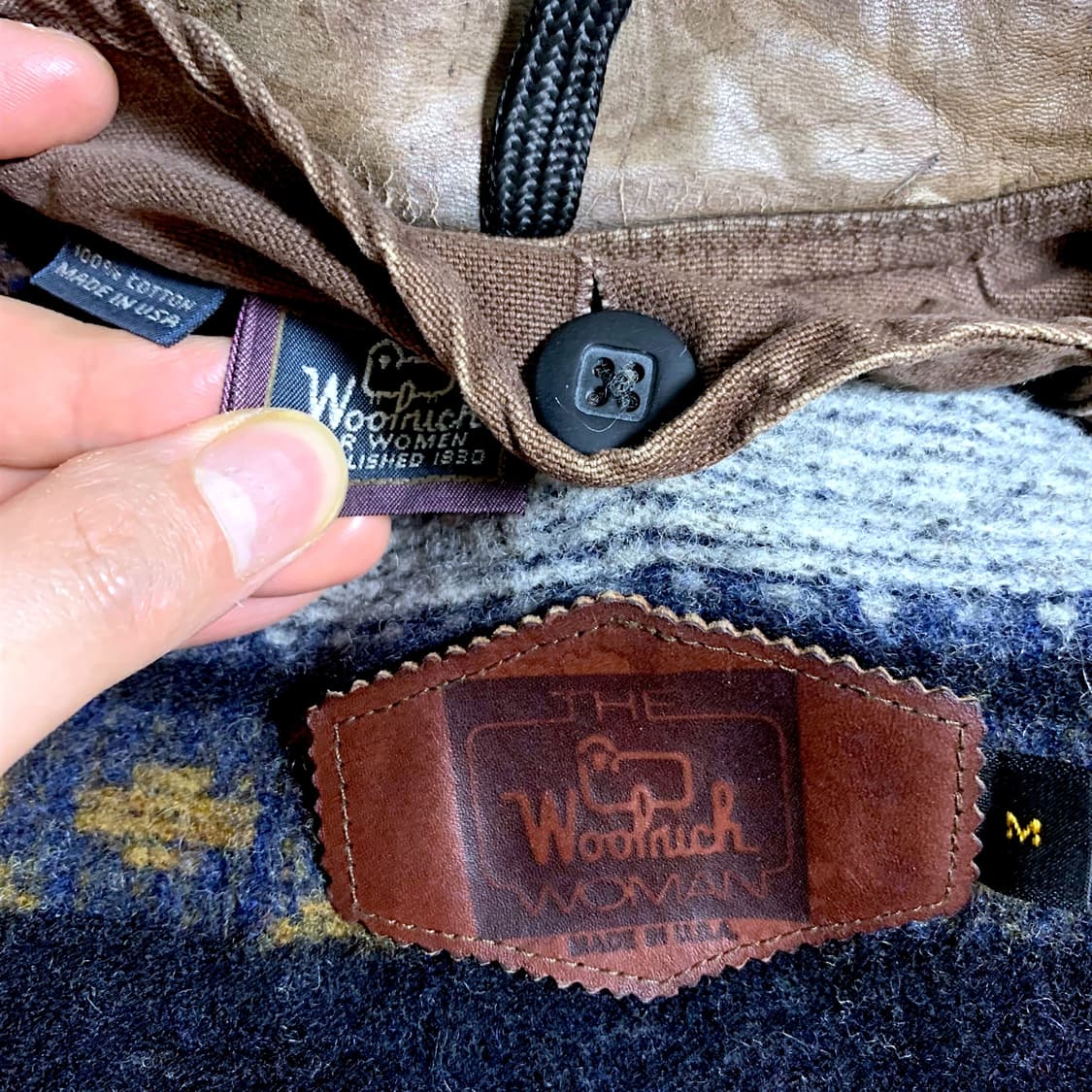 [L] Woolrich Vintage Canvas Jacket  상품이미지6