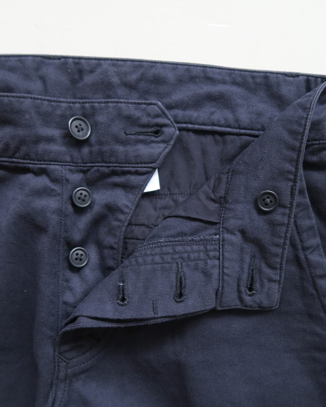 MHL light cotton twill pants(navy) 상품이미지3
