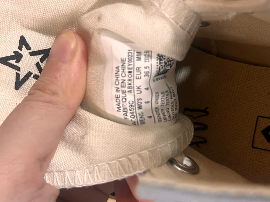 컨버스 척 70 하이 라이트 블루 색상 스니커즈 상품이미지8