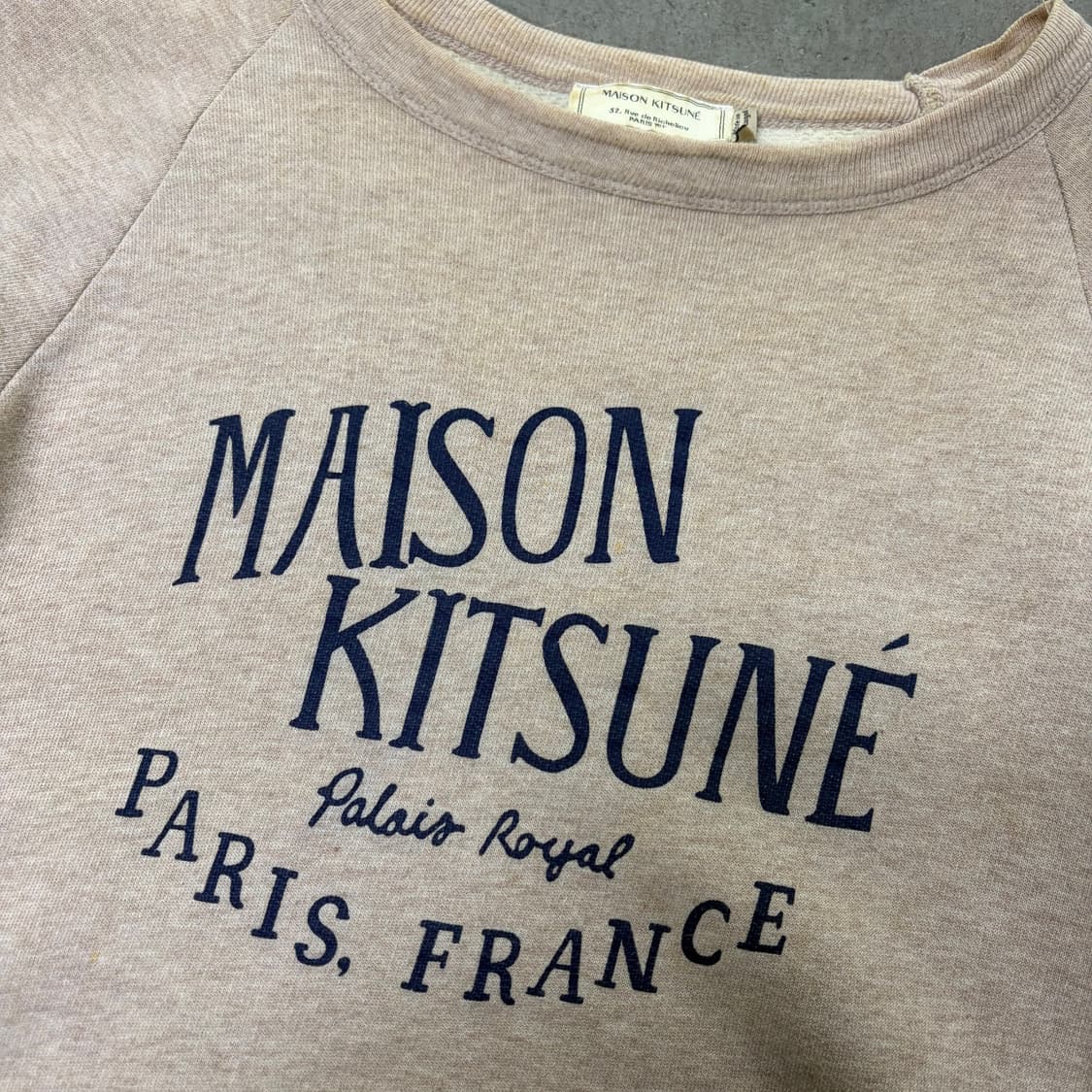 메종키츠네 맨투맨[1908] 상품이미지5