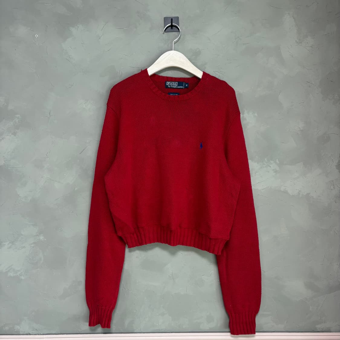 폴로 랄프로렌 커스텀 크롭 니트 상품이미지1
