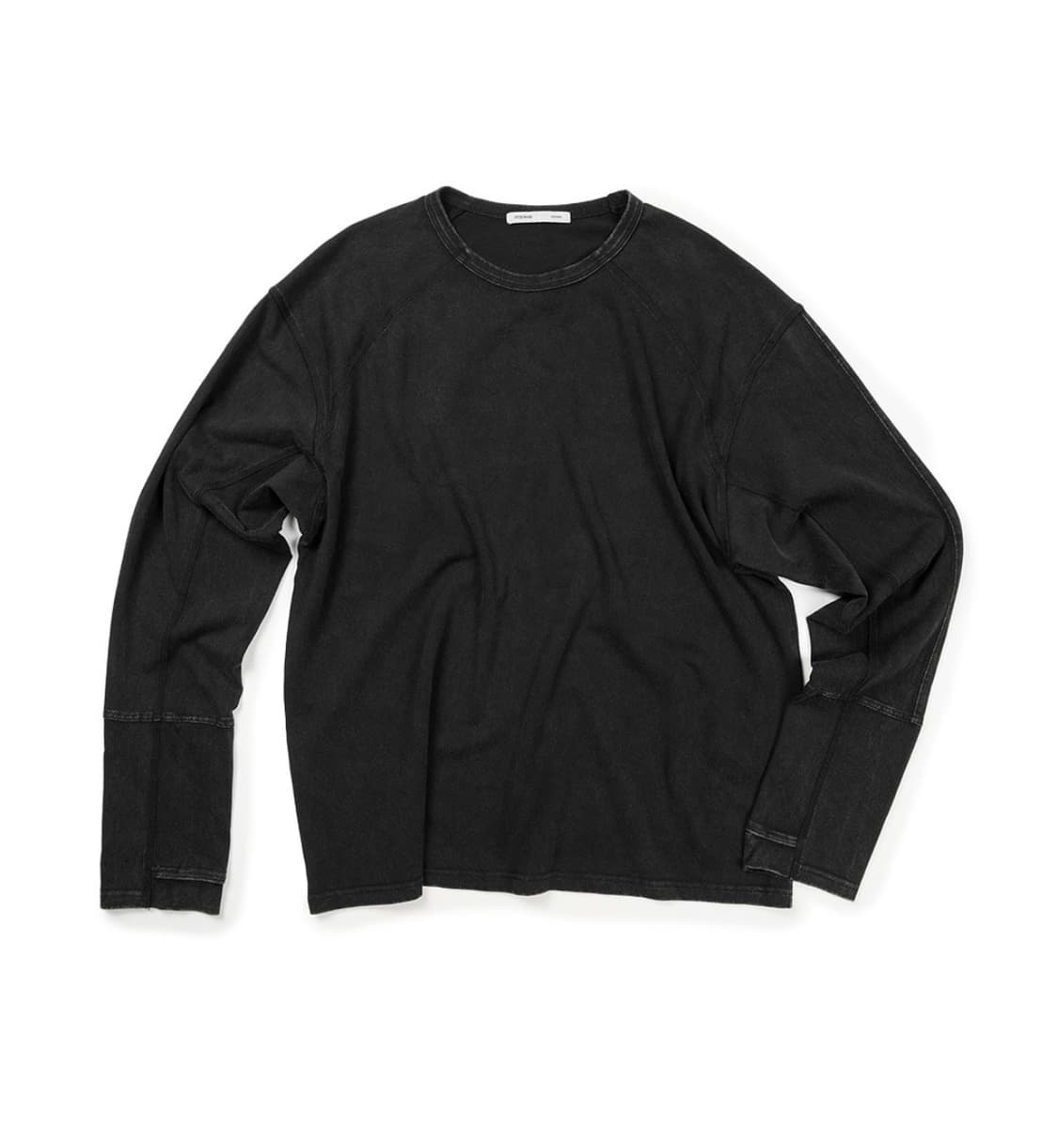 ETCE (BASE) FINGER HOLE L/S TEE (BLACK) 상품이미지2