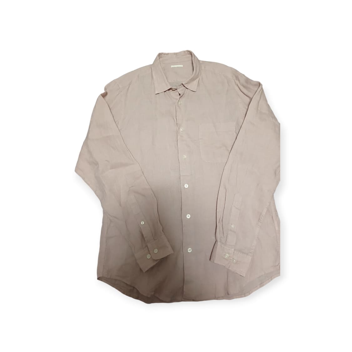 Gu 연핑크 린넨 셔츠 상품이미지1