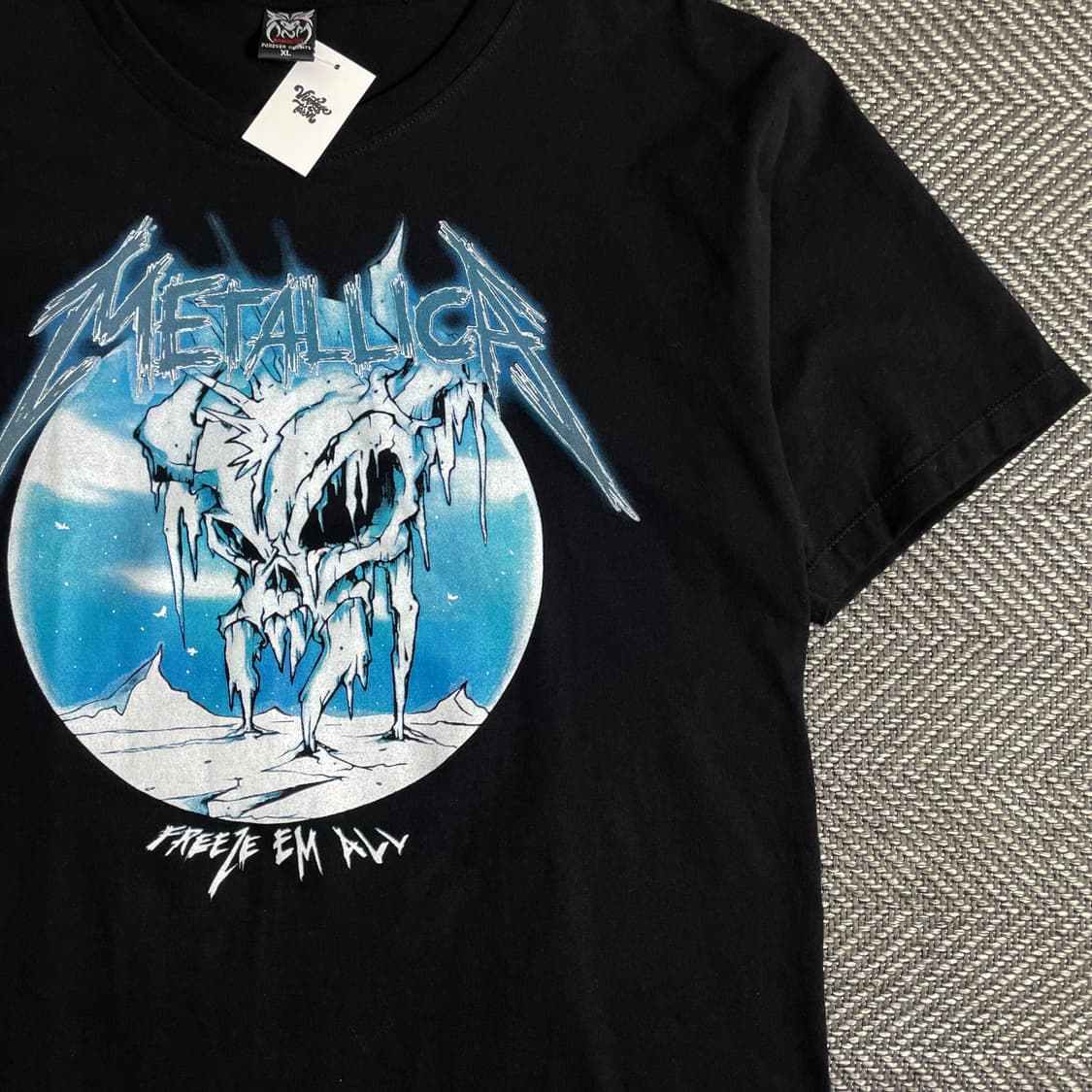 빈티지 메탈리카 락 밴드 티셔츠o 2949 상품이미지2