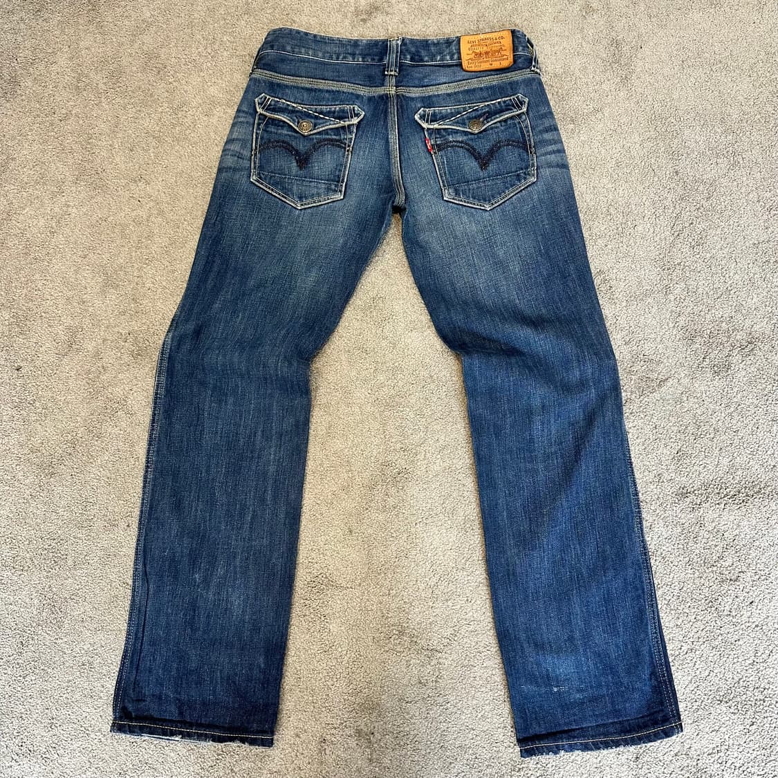 리바이스907 중청 페이드 부츠컷 팬츠(30) 상품이미지9