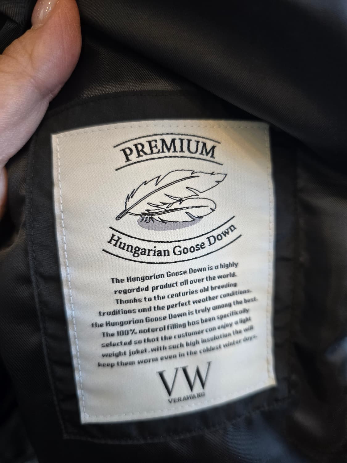 베라왕 여성 구스다운 롱패딩 상품이미지6