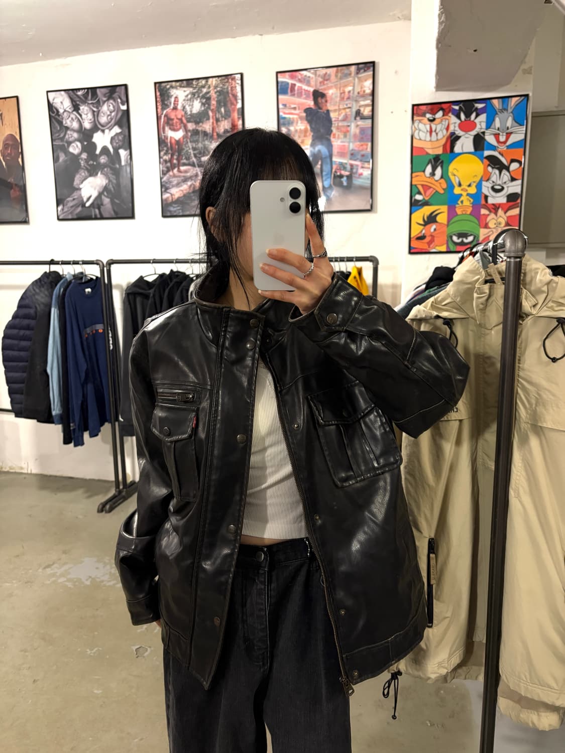 리바이스 가죽자켓 상품이미지1