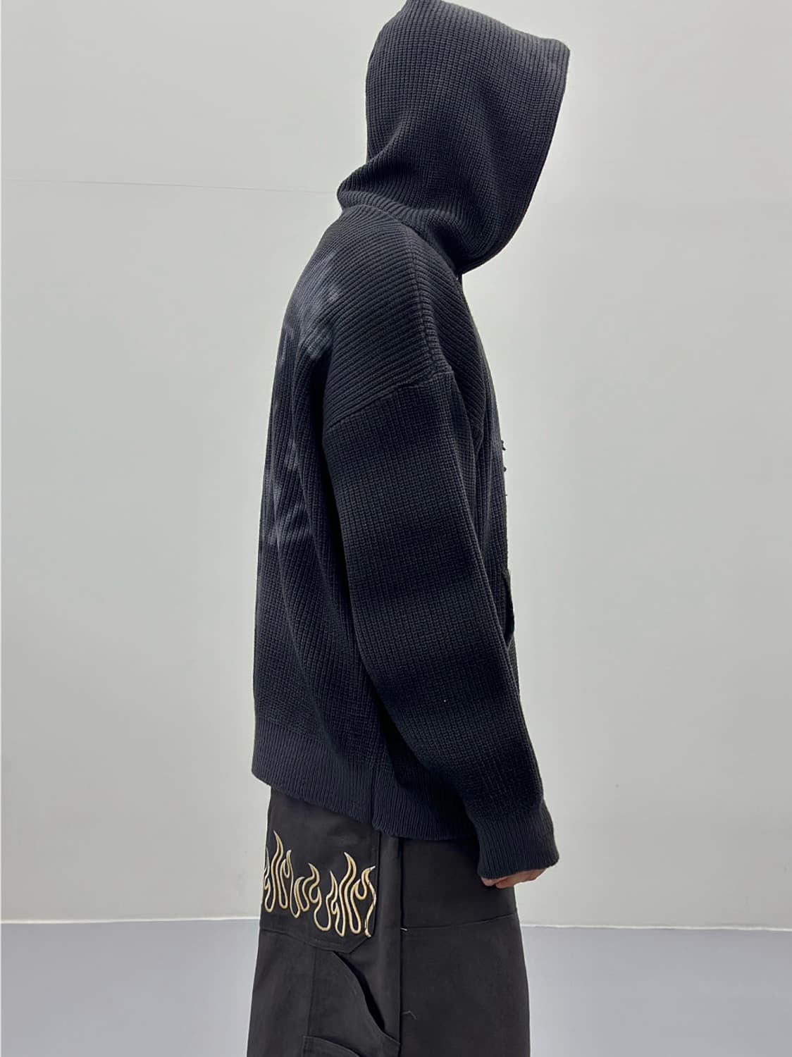 스프레이 후드 니트 상품이미지3