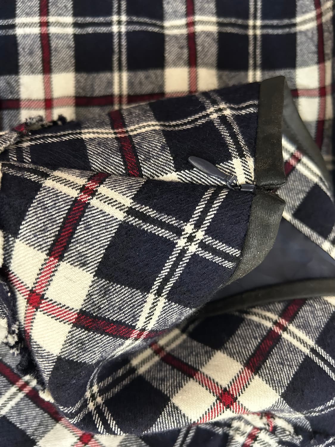 뉴요커 빈티지 체크 스커트 상품이미지4