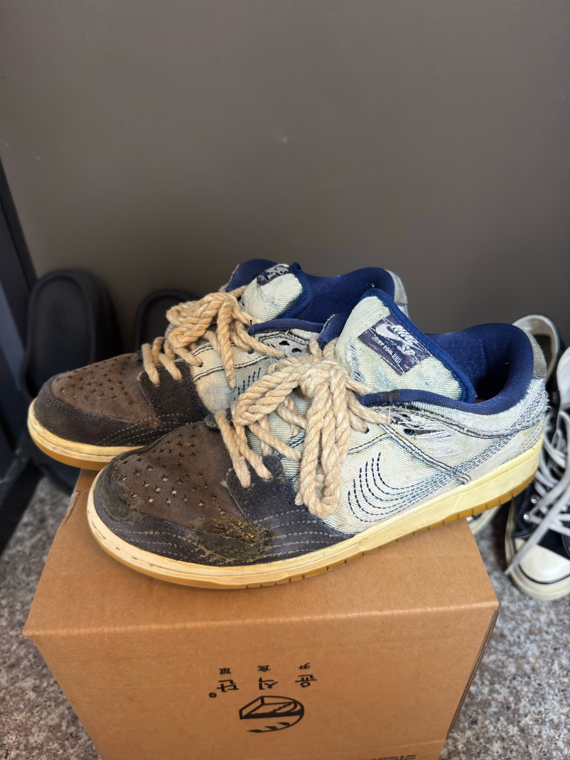 [270]나이키 SB 덩크 로우 프로 사시코 미스틱 네이비 상품이미지3