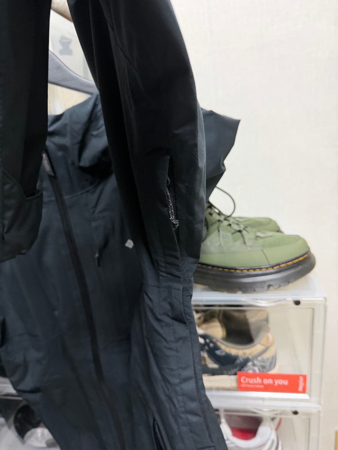 [XL] 컬럼비아 앰플리 바람막이 자켓 블랙 상품이미지9