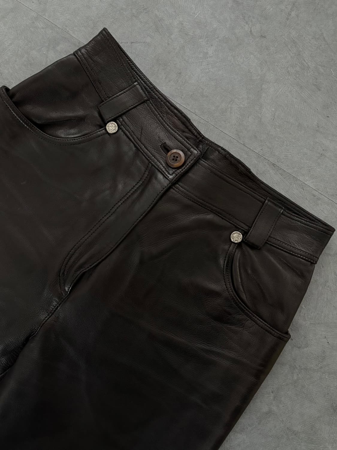 Versace 베르사체 레더 팬츠  상품이미지3