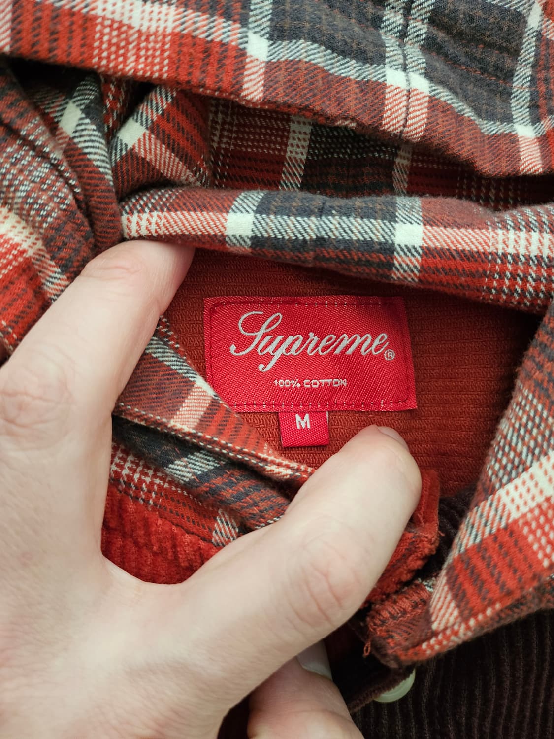 슈프림 supreme 코듀로이 후드셔츠 상품이미지4