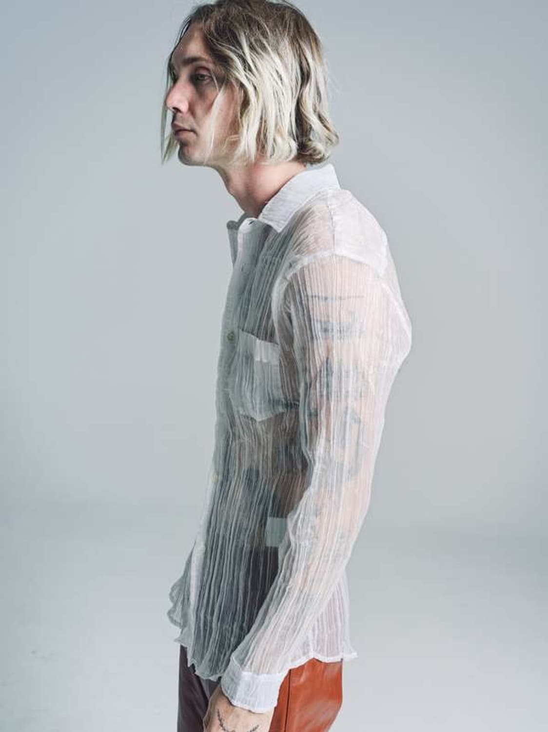 아워레가시 밀키 쿼츠 셔츠 48 새상품  상품이미지3