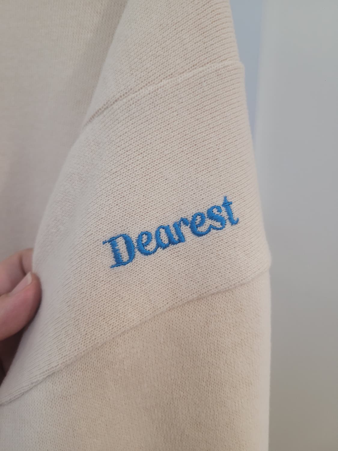 디어리스트 메이비베이비 크롭 맨투맨 프리사이즈 상품이미지6