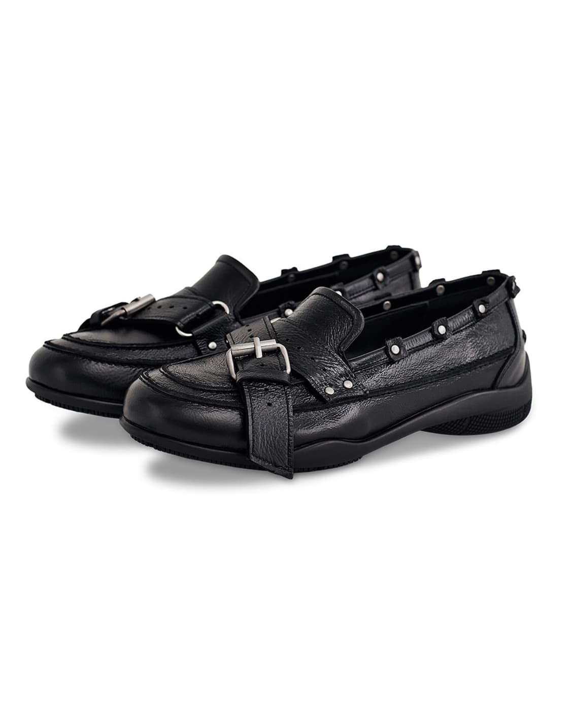 네거티브쓰리 로퍼 Belted Stud Loafer 상품이미지1