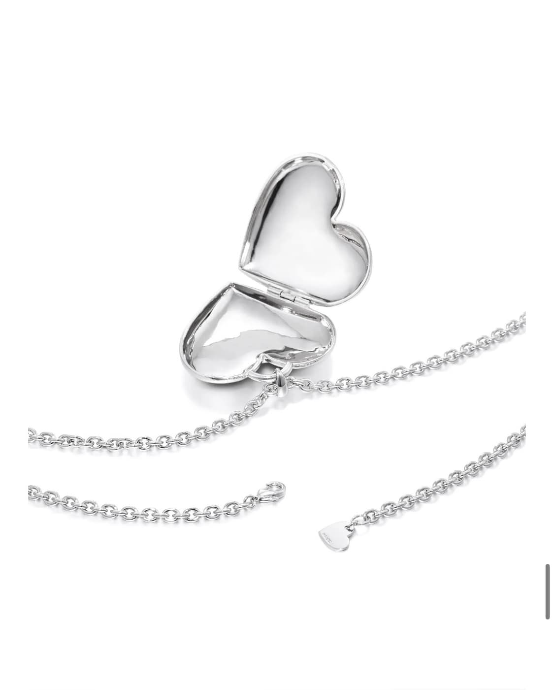 #5000 넘버링 하트 마이크로백 실버 상품이미지3