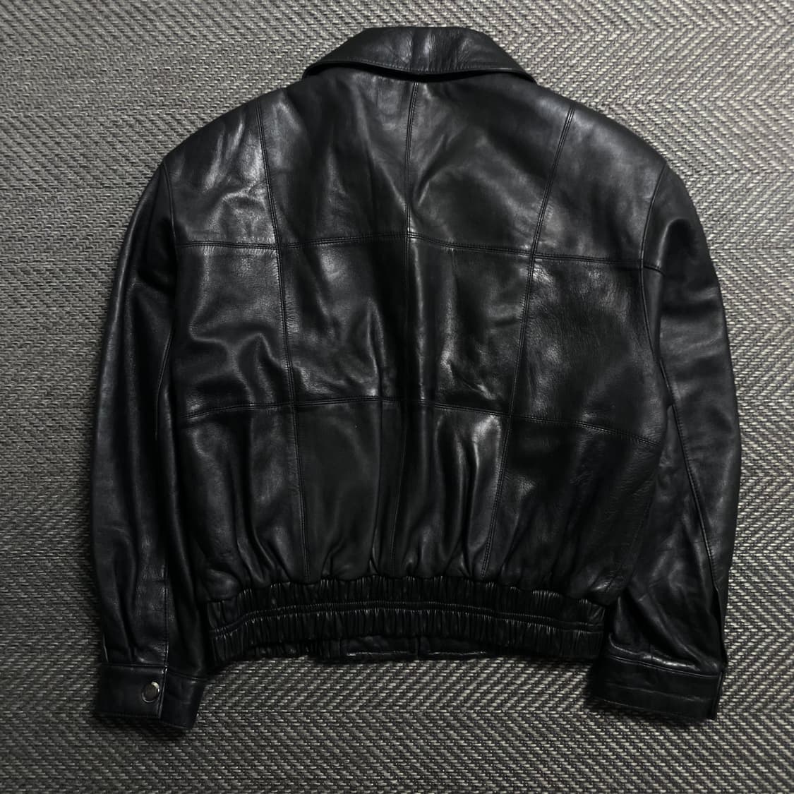 90s JINDO 아카이브 가죽 크롭 램스킨 레더 자켓 y 5436 상품이미지6