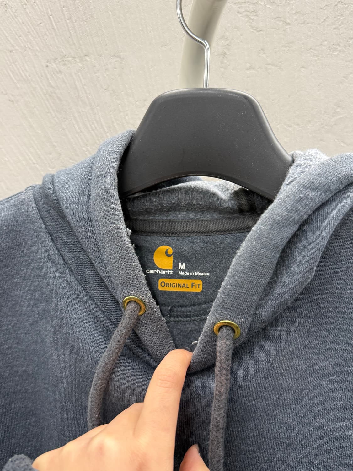 칼하트 Original Fit 기모 후드티 M 상품이미지3