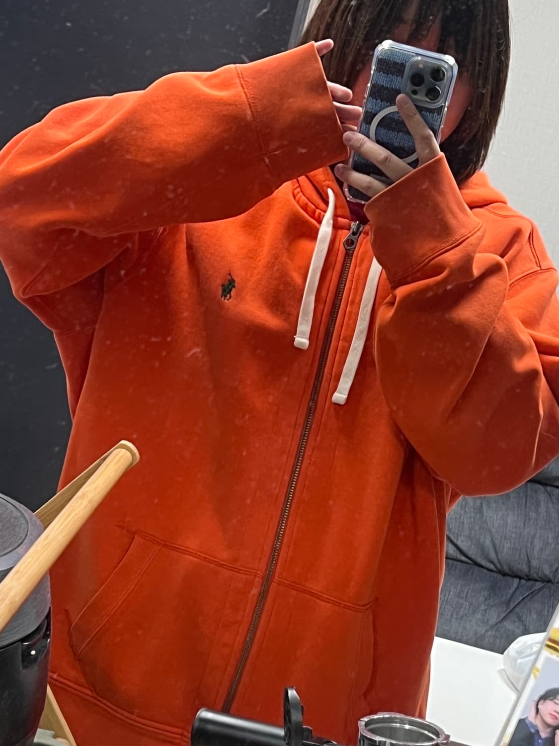 폴로 후드집업 xxl (2xl) (택포) 상품이미지9