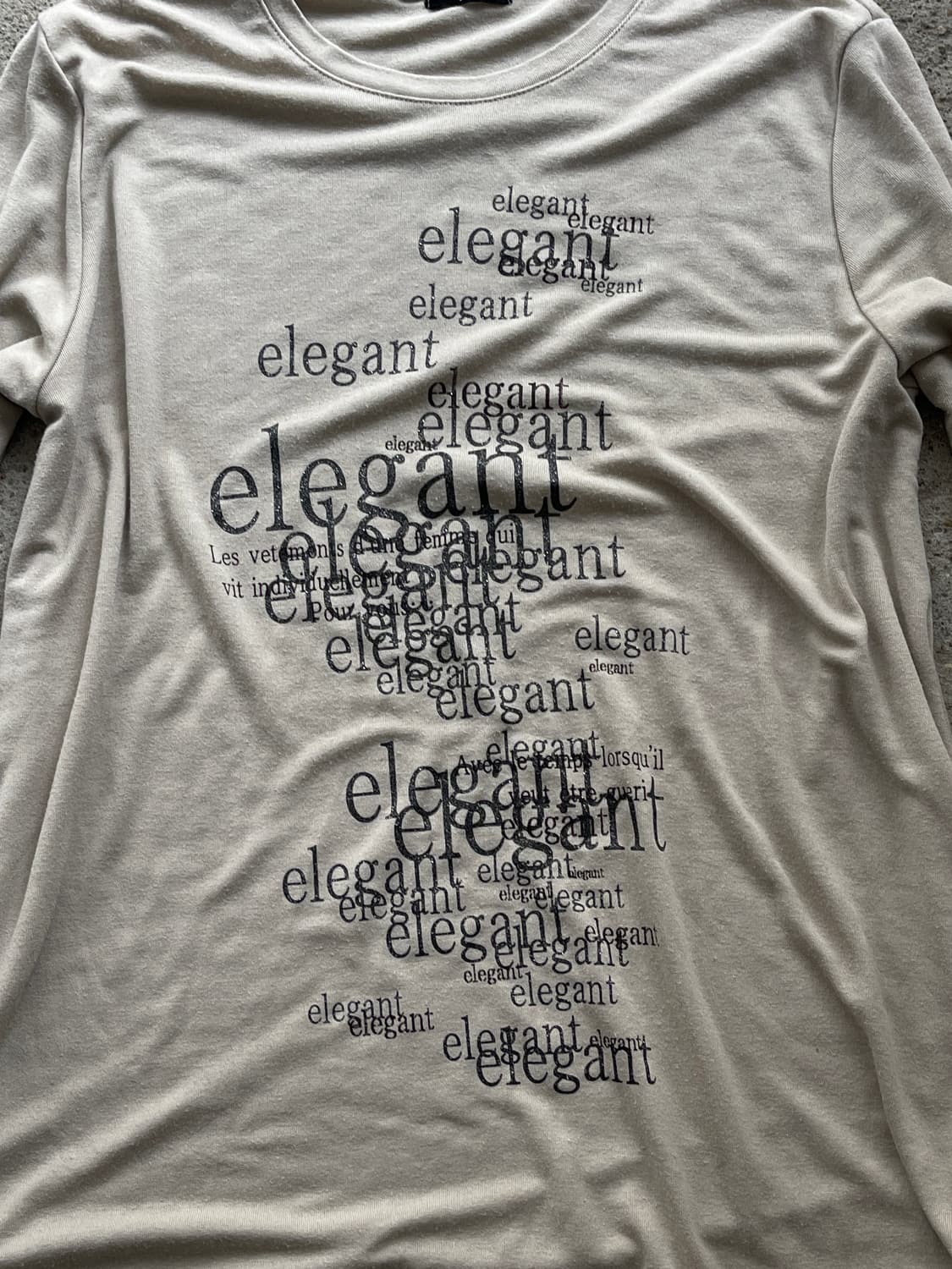 (Japanese vintage)elegant sleeve t 상품이미지2