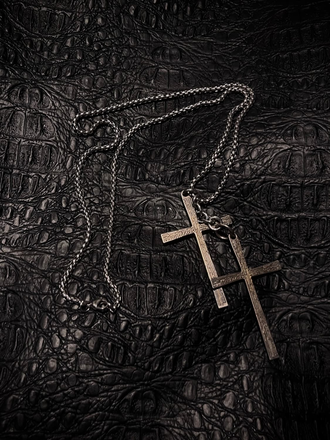 a double cross necklace 상품이미지1