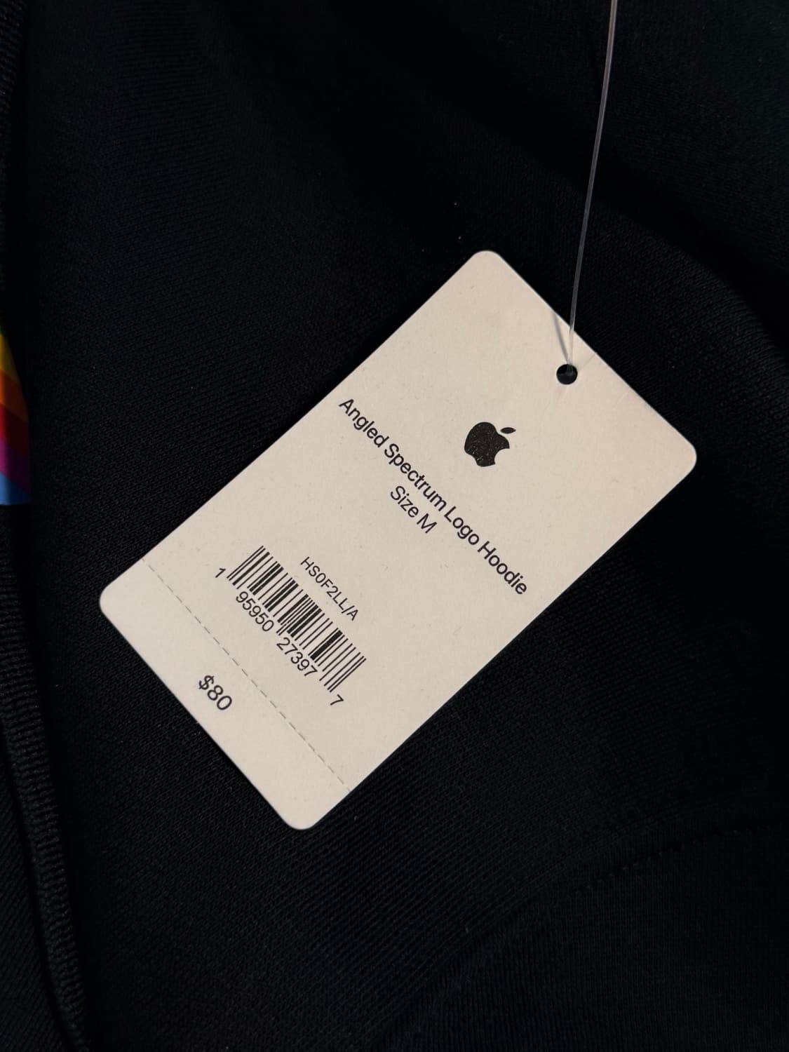 애플 본사에서 구매한 애플 후드 상품이미지4