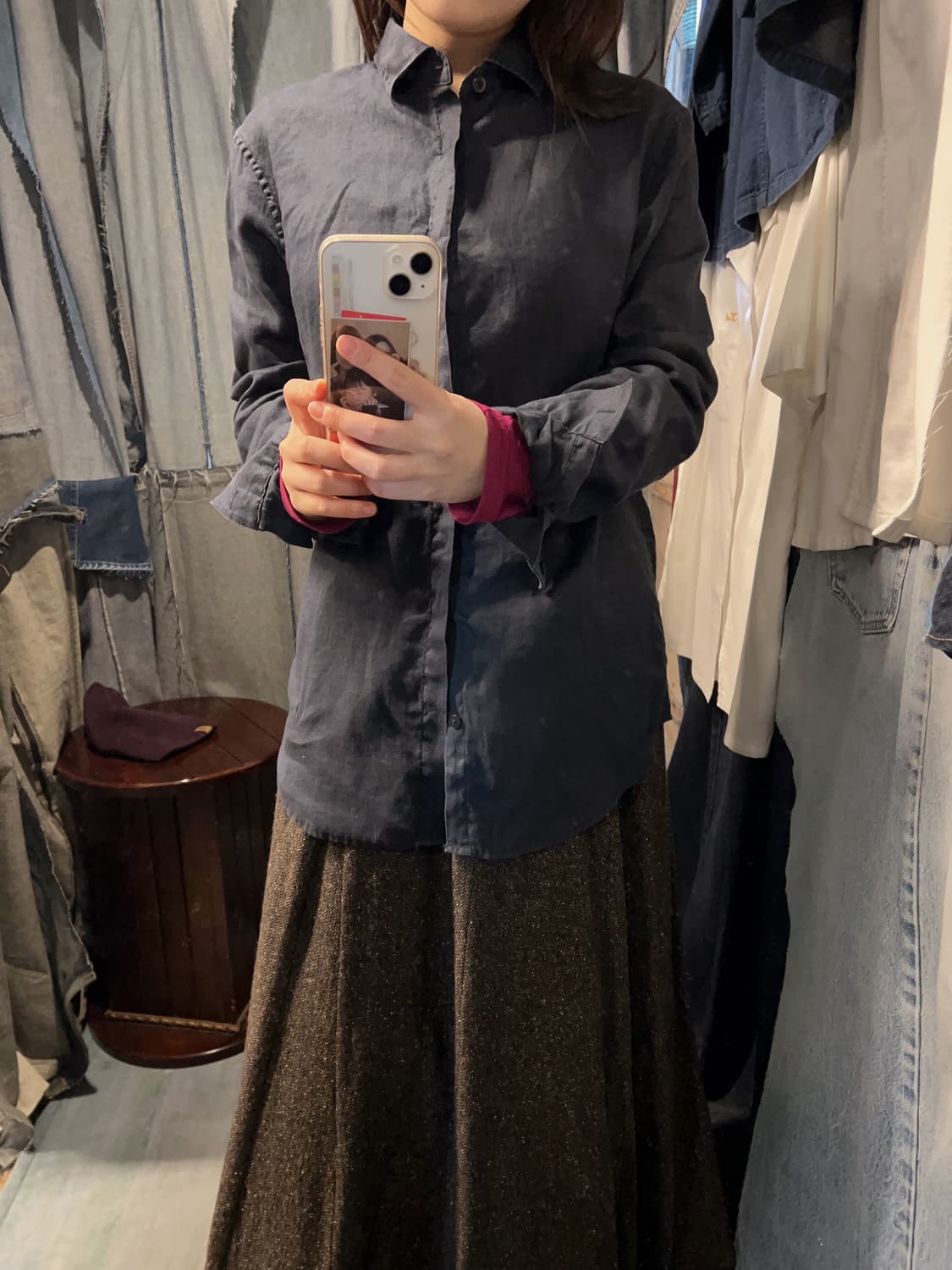 44-66 ) ARMANI EXCHANGE Linen Shirt 상품이미지3