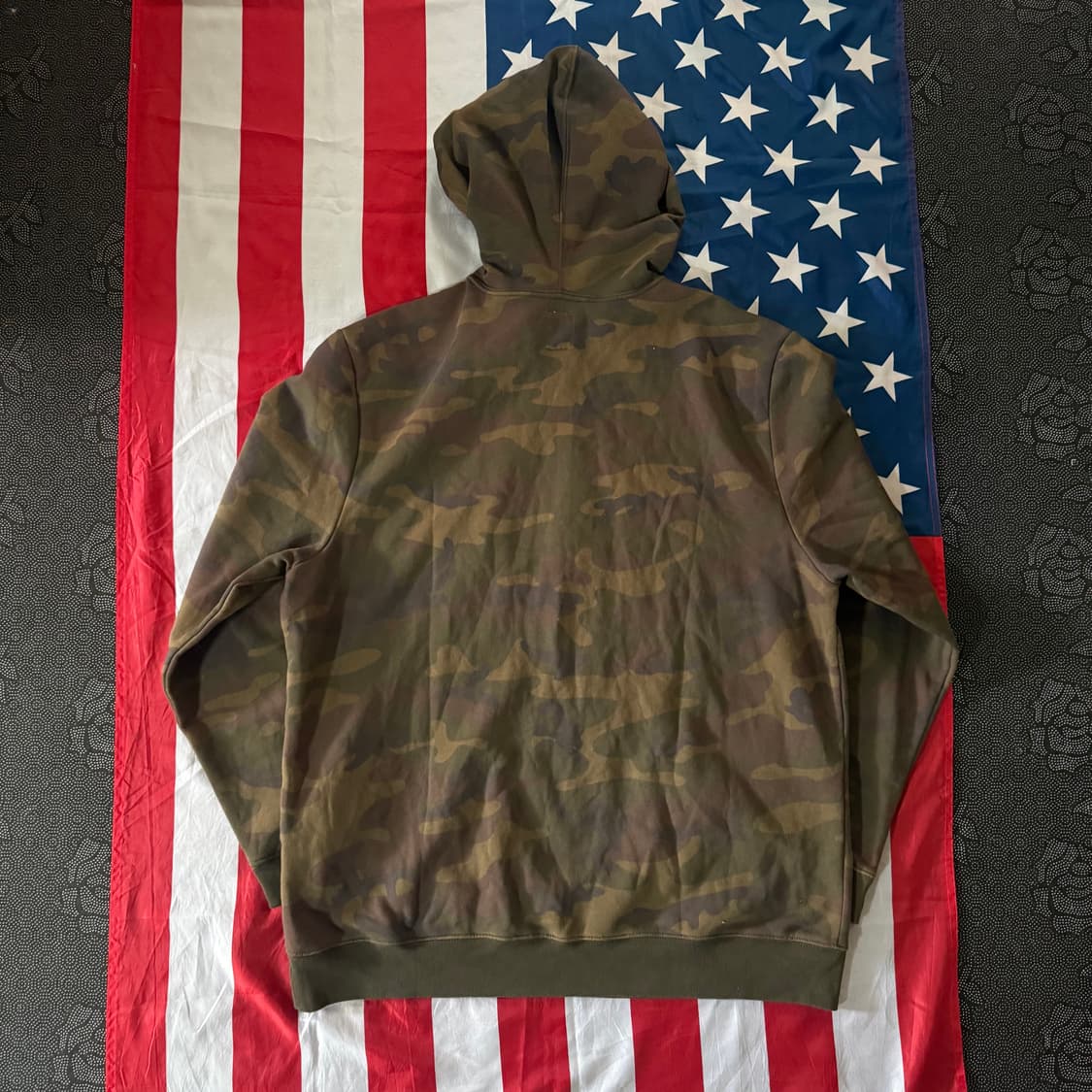 [XL] GAP 갭 카모 밀리터리 후드 티셔츠 상품이미지6