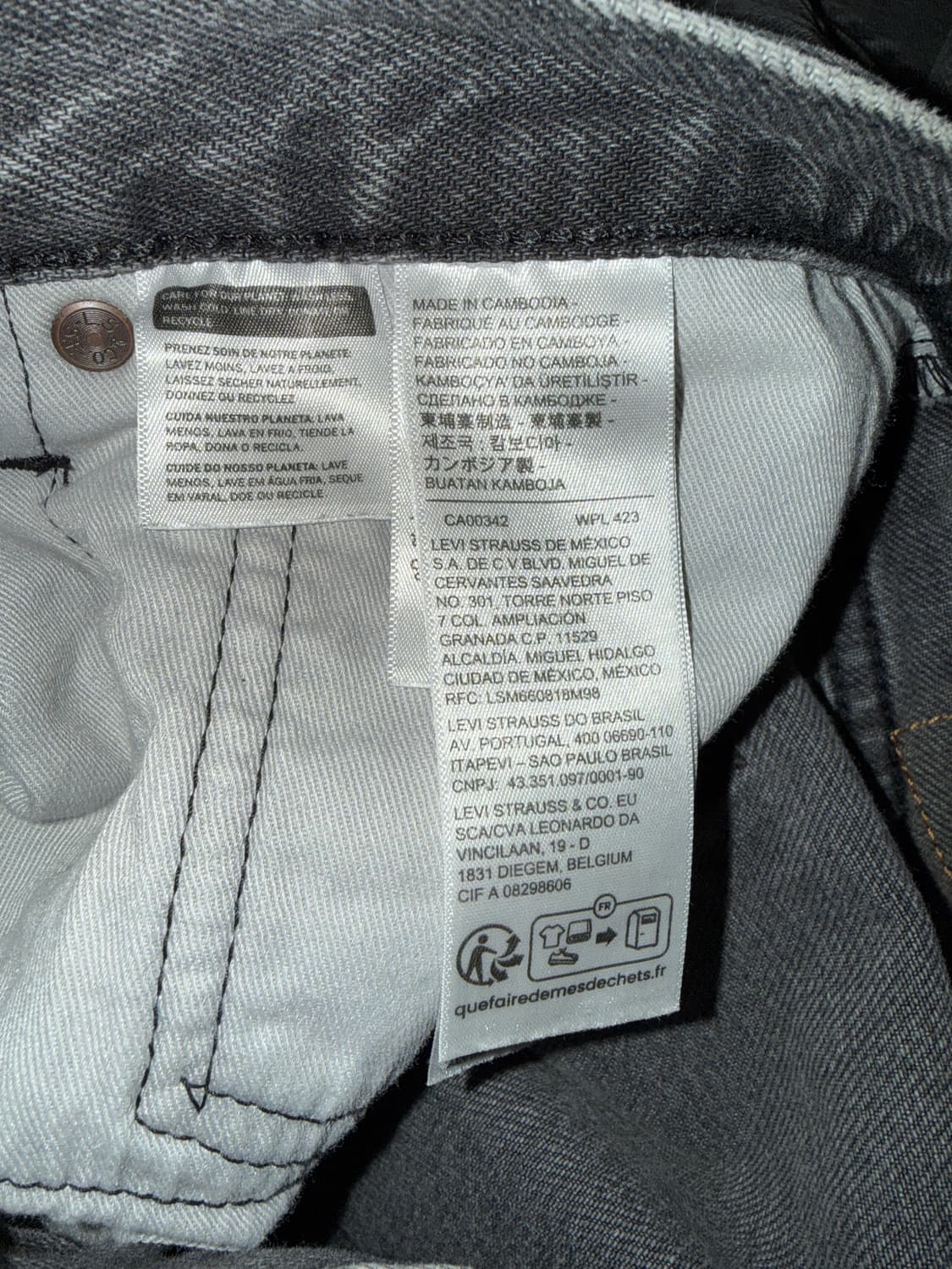 Levi’s 568 GREY  34X32 상품이미지6